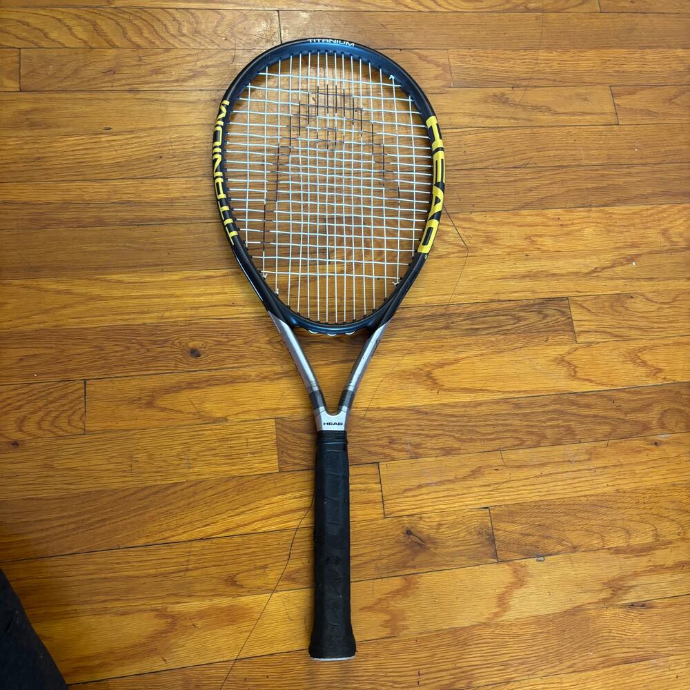 HEAD Ti.S1 Pro Titanium 4 1/4 Grip Tennis Racquet